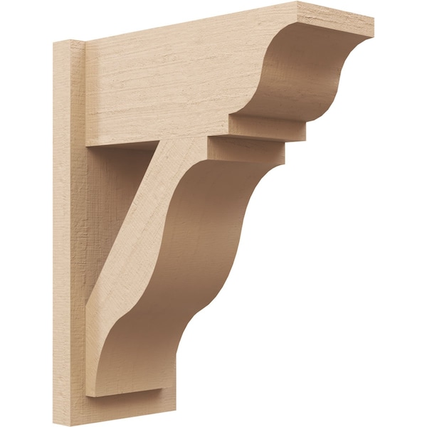 Ekena Millwork 7 1/2-in W x 16-in D x 20-in H Funston Trad Rough Cedar Woodgrain TimberThane Outlooker, Primed Tan OUTUR075X16X20FST04RCPR - main